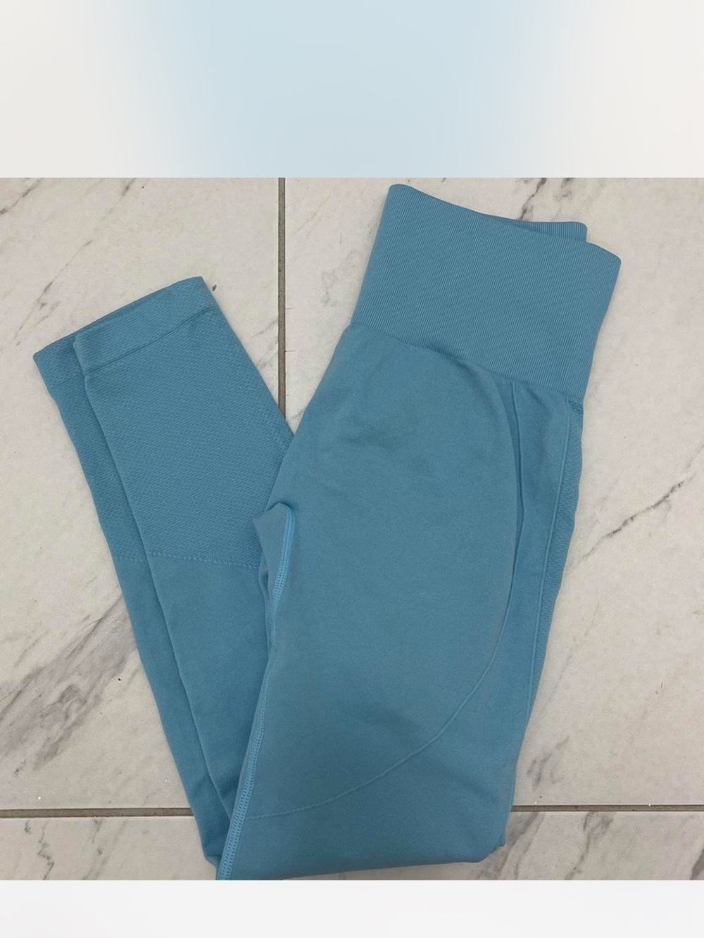 Halara High-Waist Blue Leggings M